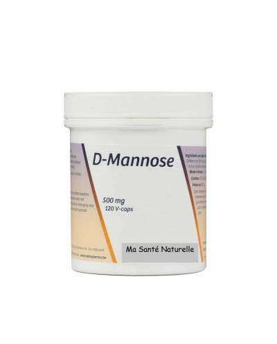 D-Mannose 500 mg,120 capsules végétales