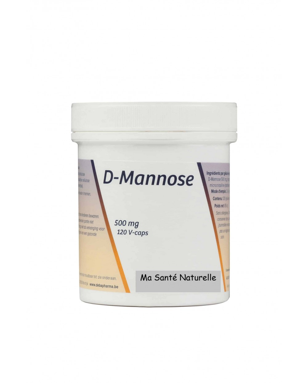 D-Mannose 500 mg,120 capsules végétales