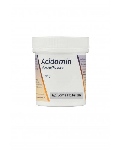 Acidomin poudre,sel désacidifiant,150 grammes