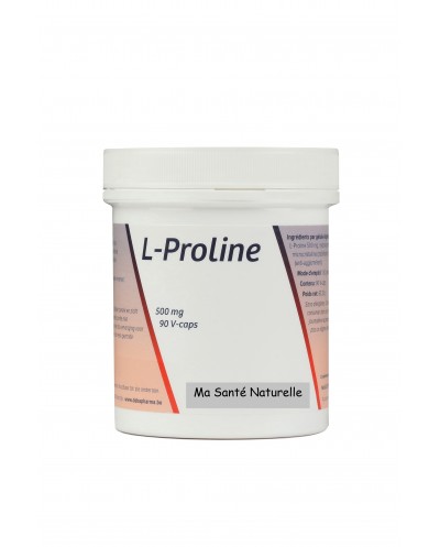 L-PROLINE 500 mg - 90 capsules végétales