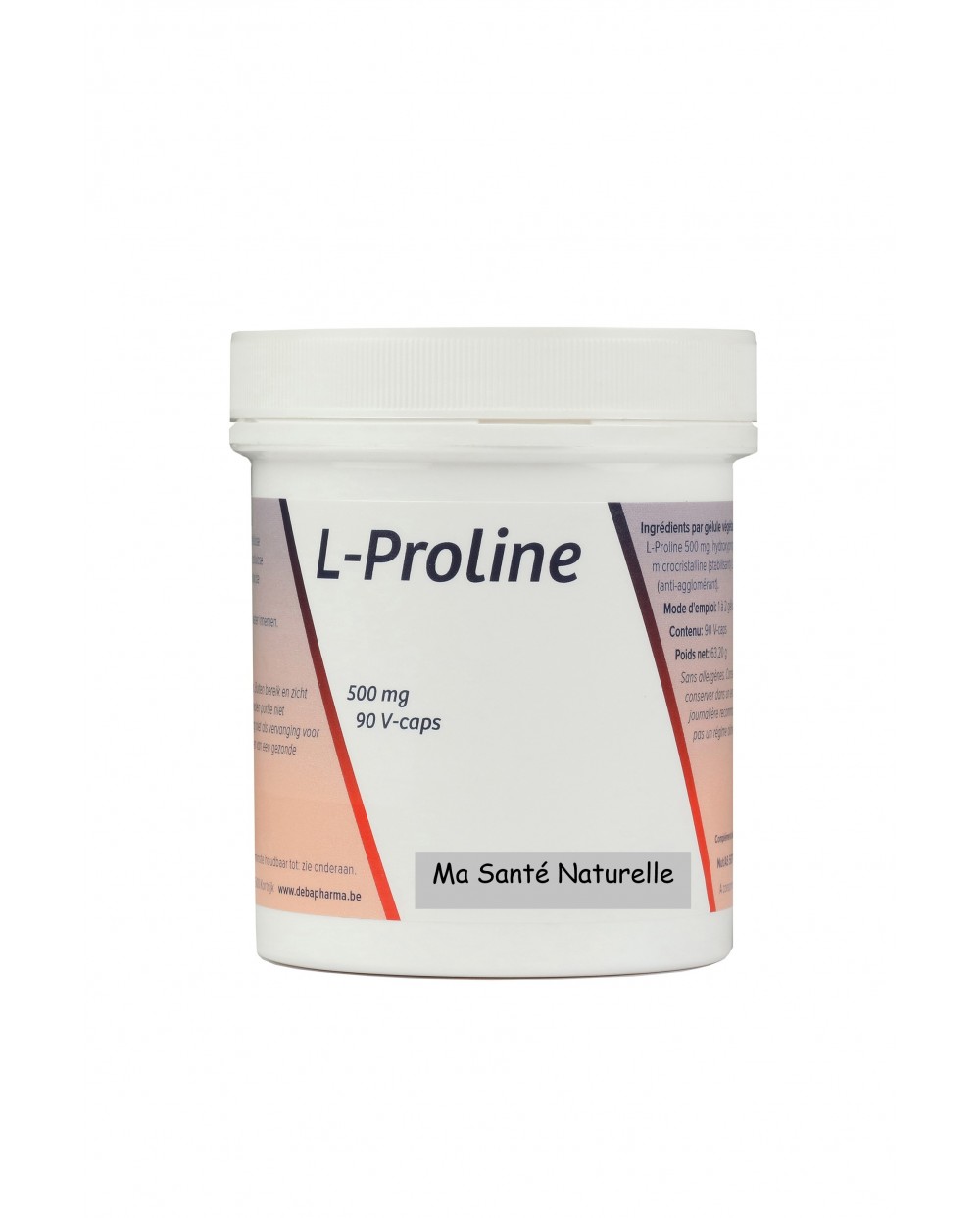 L-PROLINE 500 mg - 90 capsules végétales